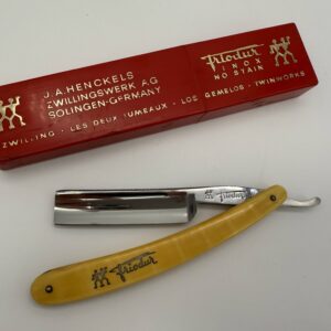 J.A. Henckels Solingen Zwilligswerk Friodur Inox Deutschland Rasierfertig Rasiermesser Straight Razor