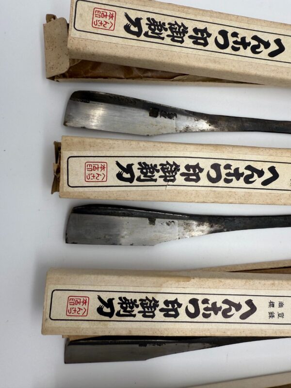 Tradicinis japoniškas skustuvas Kamisori Henkotsu NOS — изображение 9