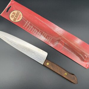 Old Hickory / Ontario Knife Company - Faca de cozinha vintage (aço com alto teor de carbono 1095)