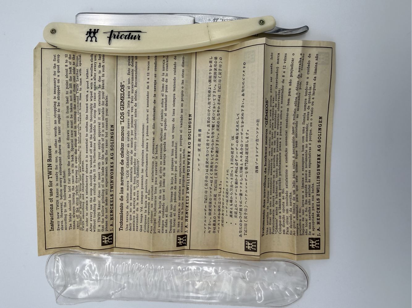 Zwilling J.A. Henkels 17 Friodur Inox No Stain Solingen Germany – Bild 2