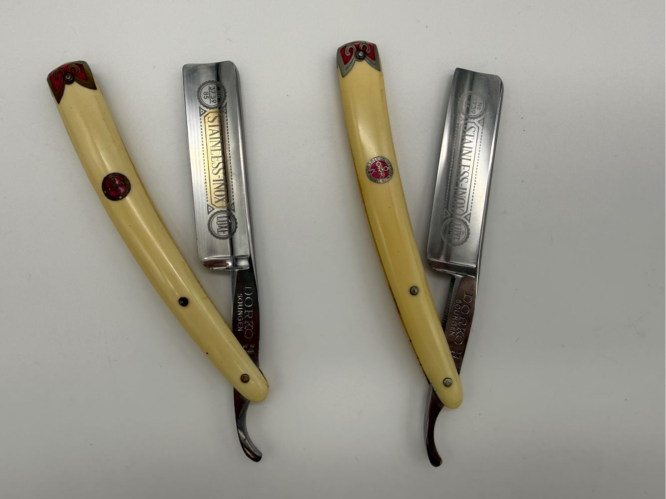 Dorko Solingen No. 3739/85 Solingen 172 De Luxe - aparate de ras germane de epocă (NOS)