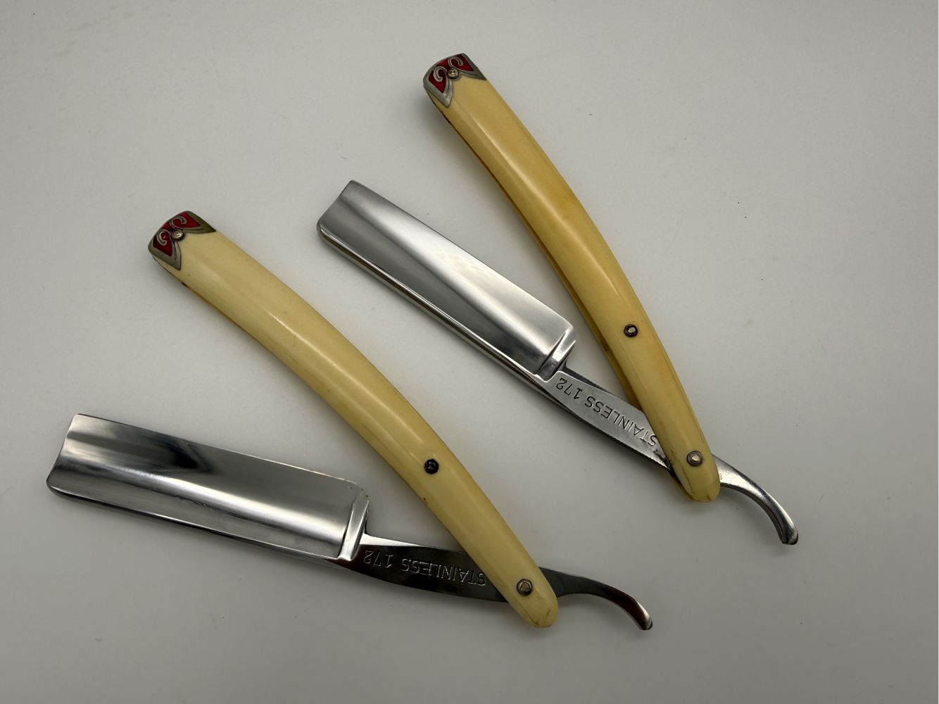 Dorko Solingen No. 3739/85 Solingen 172 De Luxe – vintažiniai vokiški skustuvai (NOS) - Imagine 10