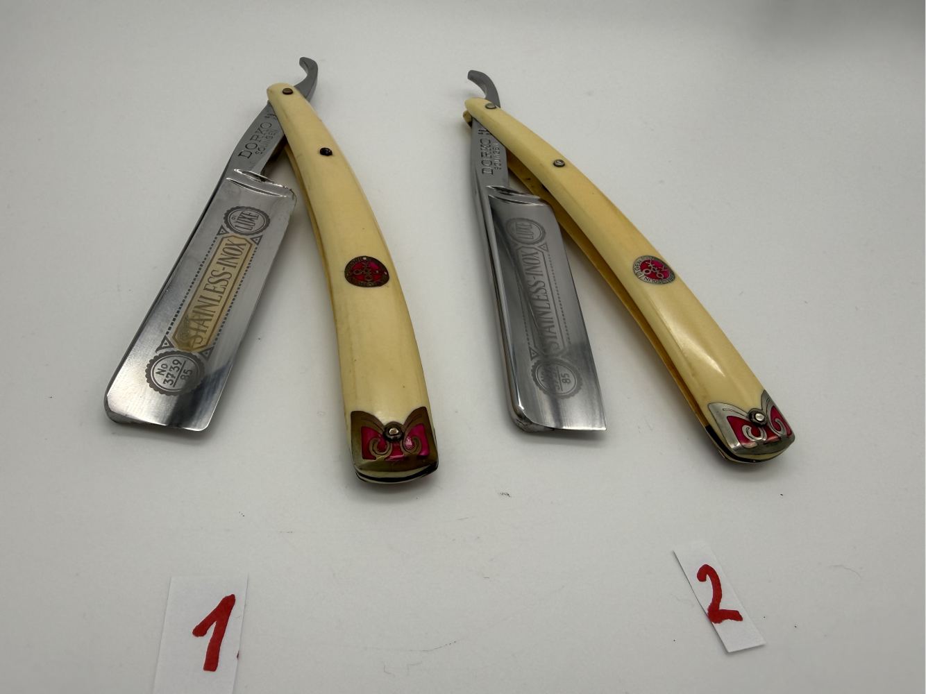 Dorko Solingen No. 3739/85 Solingen 172 De Luxe – vintažiniai vokiški skustuvai (NOS) – Bild 9