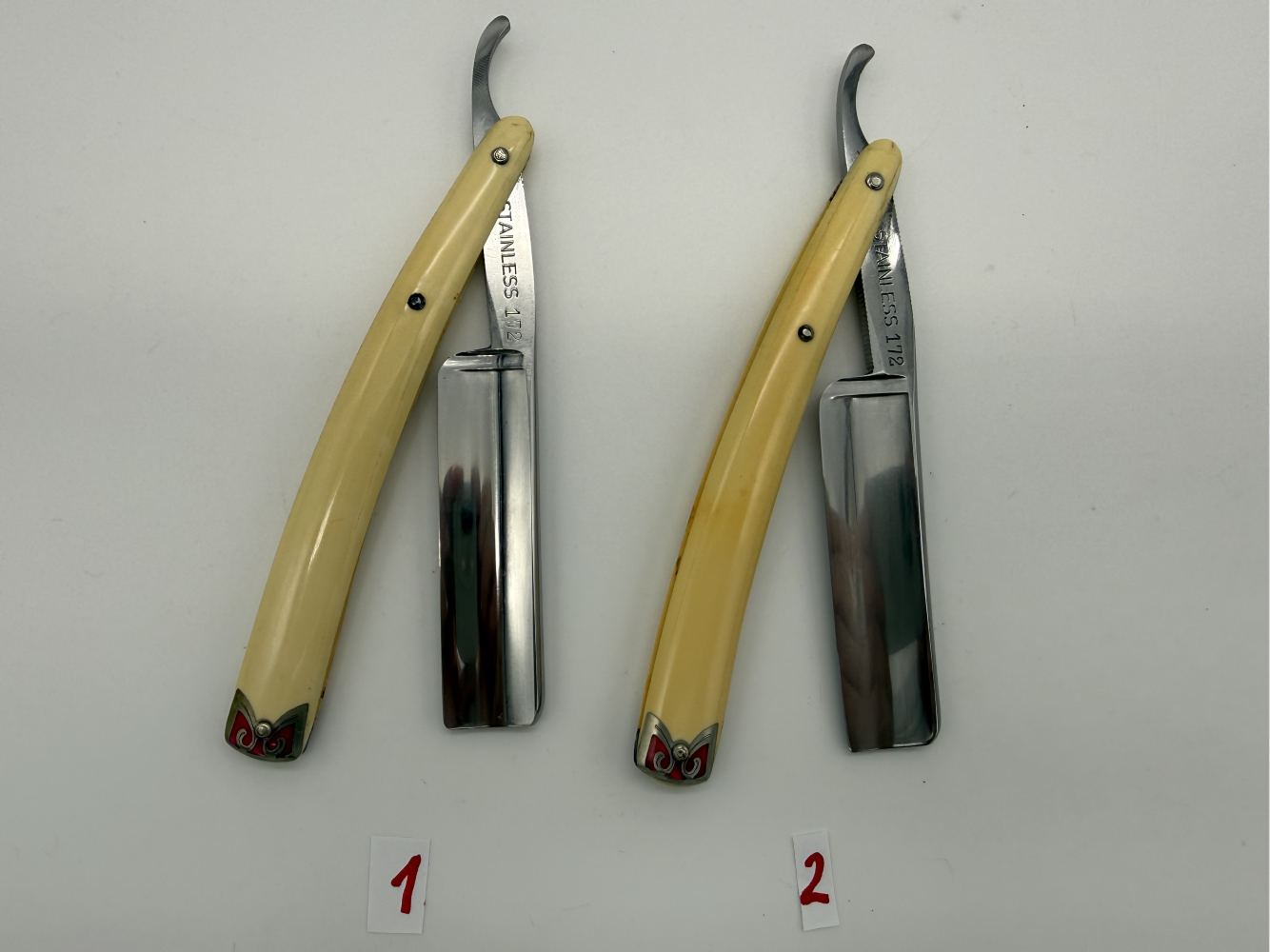 Dorko Solingen No. 3739/85 Solingen 172 De Luxe – vintažiniai vokiški skustuvai (NOS) – Bild 5