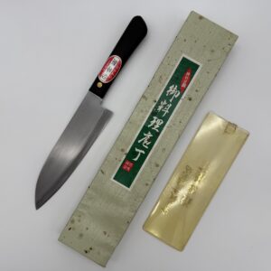 Japoniškas virtuvinis peilis Santoku (Aogami)